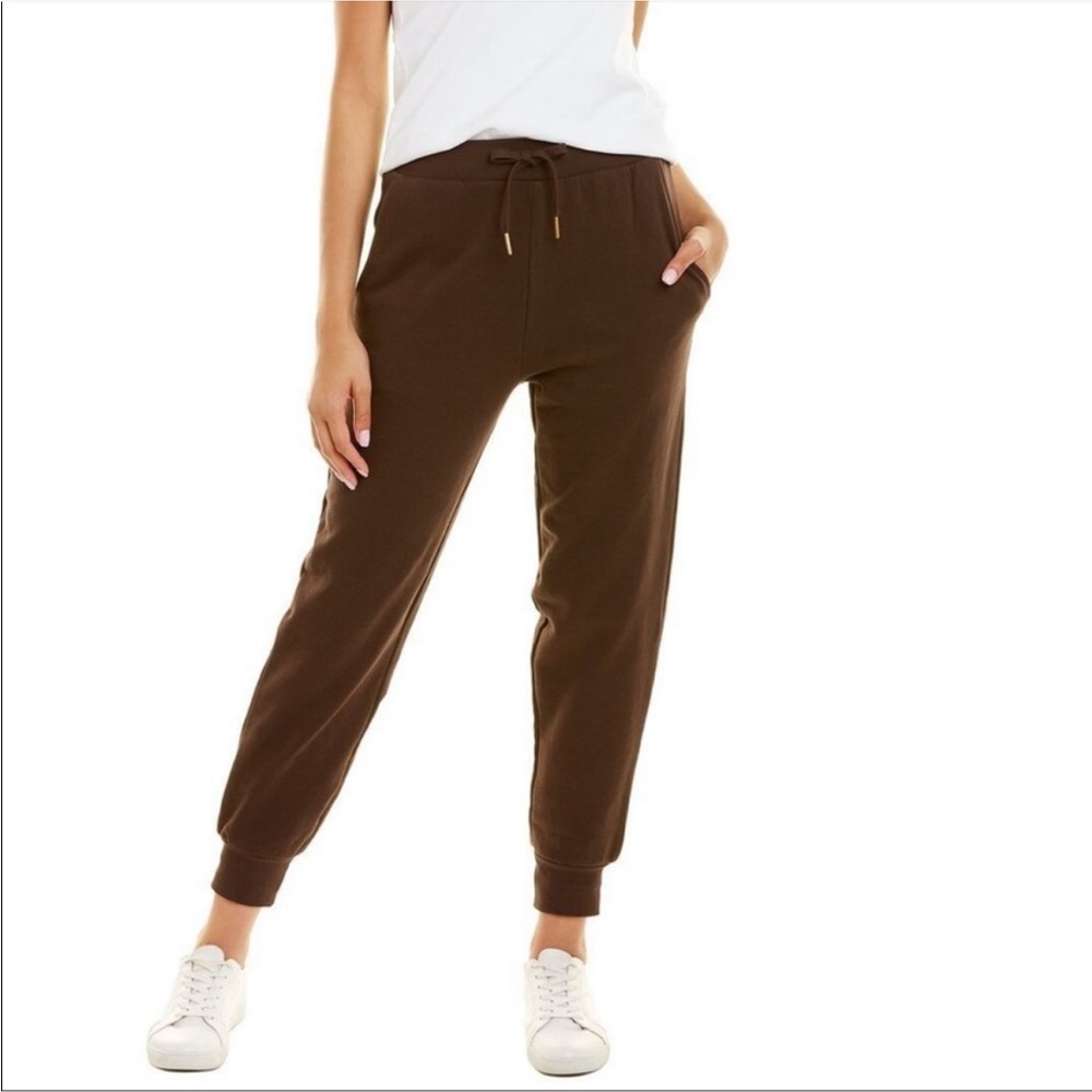NWT WeWoreWhat Chocolate Brown Terry Joggers - Medium